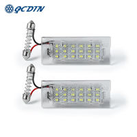 2PCS For BMW E53 Number License Plate Light Lamp No Error White For BMW X5 E53 99-06 X3 E83 03-10 Car Exterior Lighting