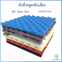 Yolanda ฟองน้ำดูดซับเสียง  สตูดิโอการบันทึกเสียง  แผ่นซับเสียง 12 slot sound-absorbing cotton