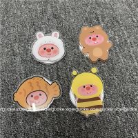 MUJI Original Suitable for MagSafe Magnetic Bracket Cartoon Cute Airbag Mobile Phone Fixed Ring Buckle Desktop Magnetic Adsorption