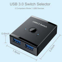 USB Switch KVM USB HUB 3.0 Switcher Selector KVM Switch สำหรับ PC คีย์บอร์ดเมาส์เครื่องพิมพ์1 PC Sharing 2อุปกรณ์ USB Switchhot