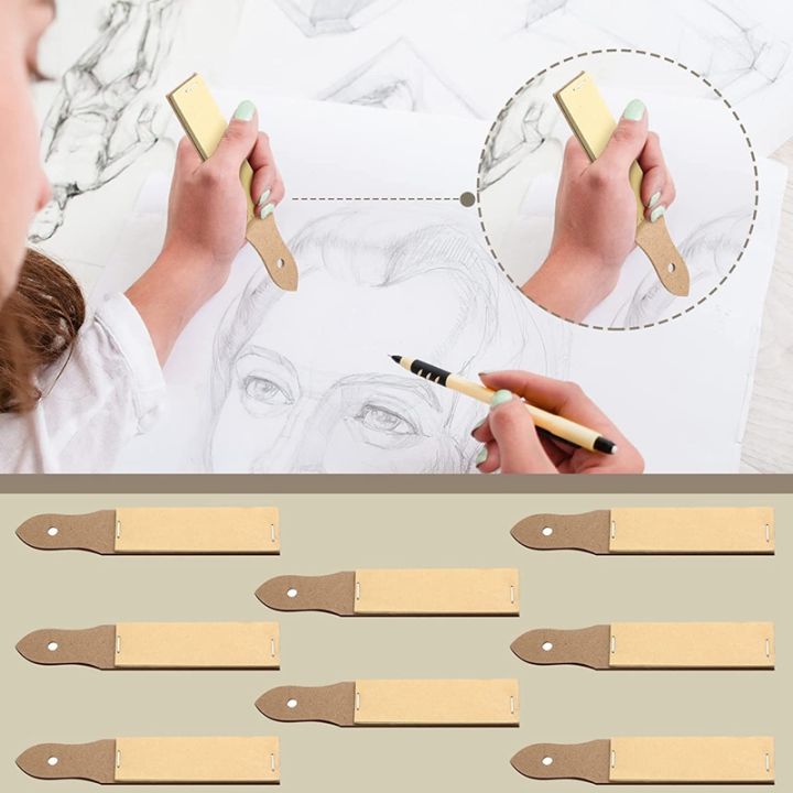 sandpaper-sharpener-sketch-sandpaper-pencil-sharpeners-for-artists-charcoal-pencil-pointer-20pcs