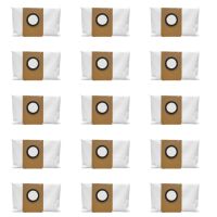 For ECOVACS DEEBOT X1 OMNI Robot Vacuum Cleaner High Capacity Leakproof Dust Bag Replacement Parts, 15 Pack