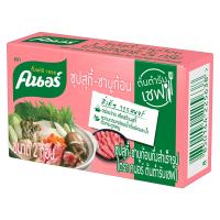 คนอร์ซุปสุกี้ชาบูหมูกระทะก้อนกึ่งสำเร็จรูป 24กรัม ✿ Knorr Suki Shabu Mookrata Broth Cube 24g.