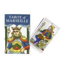 【YF】 Mini Tarot Of Marseille Deck Leisure Party Table Gameplay Fortune-telling Prophecy Oracle Cards Entertainment Board Game