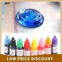 DFET 10Ml DIY ทำเครื่องประดับหลากสีคริสตัลอีพอกซี่สีย้อมเม็ดสี