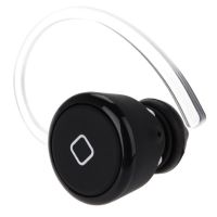 YE-106 Mini Universal Wireless Bluetooth Mono Headset Earphone for Cellphone iPhone Samsung HTC black