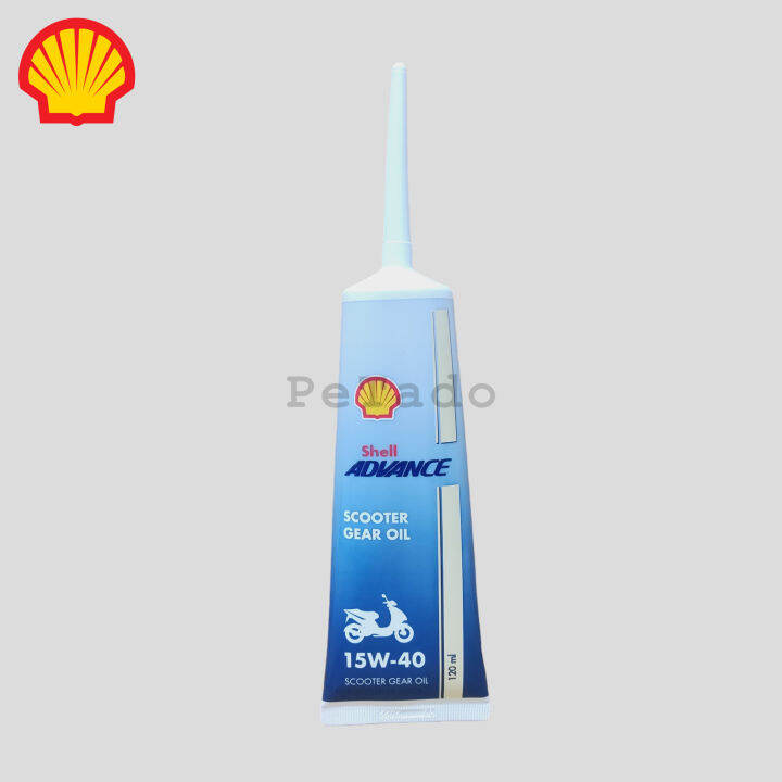 Shell Advance Scooter Gear Oil 15W40 120ML Oli Gardan Oli