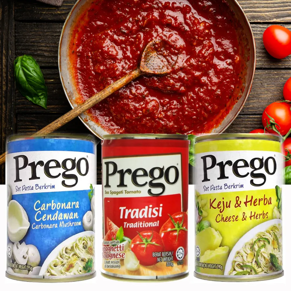 Prego pasta sauce 290g - 300g