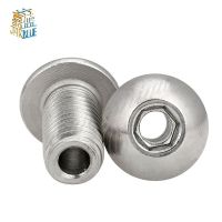 1-5PCS M4 M5 M6 M8 M10 M12 Stainless Steel 304 Putaran Kepala/Plat Kepala Hexagon Hollow sekrup Berongga Baut Masker Mesin Threading