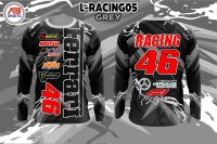 เสื้อพิมพ์ลายแขนยาวรถแข่ง L-RACING05