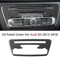 สติกเกอร์รูปลอกตกแต่งแผง CD ควบคุมส่วนกลางสำหรับรถ Audi Q3 2013 2014 2015 2016 2017 2018อุปกรณ์ตกแต่งภายในรถยนต์