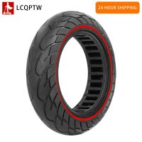 10inch 60/70-6.5 Solid Tire for Ninebot Max G30 Electric Scooter Explosion-Proof Hollow Honeycomb Tyre 10X2.5 Tubeless Tires