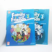 Bộ sách tiếng Anh Family and Friends 2 2 quyển Student book + Workbook