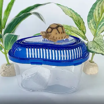 1Pc Portable Cage Bowls Feeding Aquarium Turtle Tank Pet Products