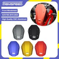 SEMSPEED CNCกระจกหน้ากระจกรถยนต์กันลมDeflector Shield GuardสำหรับHonda ADV 150 ADV150 2019 2020 2021 2022 2023