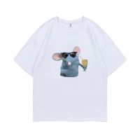 Funny T Is for Tutter Mouse Meme Print Tshirt Summer Men Women Fashion Casual T Shirt Male Oversized T-shirts Mens Short Sleeve 4XL 5XL 6XL