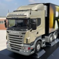 1:50 SCANIA R420รถพ่วงรถบรรทุกหนักรุ่น DIECAST ล้อแม็ก