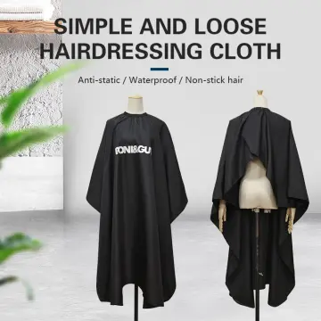 Barbershop Haircut Cape Cloth Apron Waterproof Hair Dyeing Wrap Coat -  China Barber Capes and Salon Cape price