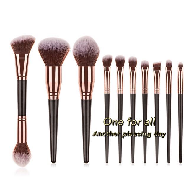 พร้อมส่ง-แปรงแต่งหน้า-h20-brush-set-เซต10ชิ้น-แปรงปัดแก้ม-แปรงไฮไลท์-แปลงแต่งหน้า-make-up-brush-fancy-2สี