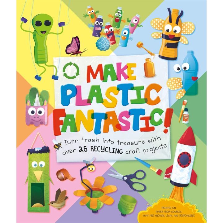 ส่งฟรีทั่วไทย Make Plastic Fantastic (DIY Science) หนังสือภาษาอังกฤษ พร้อมส่ง