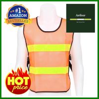 เสื้อจราจร YAMADA OR-6045 2 เเถบ สีส้มREFLECTIVE SAFETY VEST YAMADA OR-6045 2-TAB ORANGE **คุ้มที่สุดแล้วจ้า**