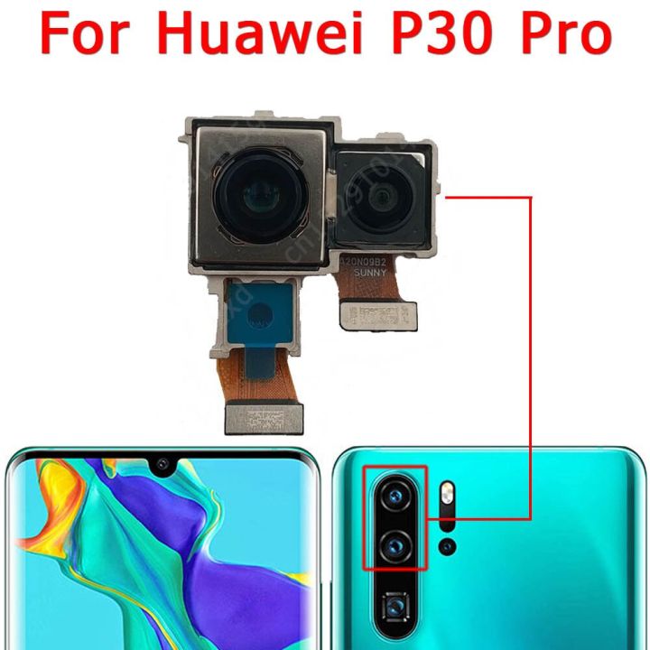 กล้องหลังของแท้สำหรับ-p9-p10บวก-p20-lite-p30-pro-โมดูลกล้องมองหลังอะไหล่ซ่อมด้านหลัง