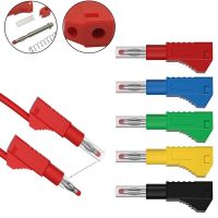 hot☃♚◐  4mm Banana Plug Retractable Stackable Solder Assembly Test Leads Connectors Electrical Wire Socket