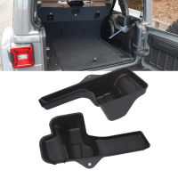 ด้านหลัง Trunk ด้านข้างกล่องเก็บสำหรับ Jeep Wrangler JL JLU Sahara Rubicon 2018 2019 2020 2021 Organizer ถาดจัดเก็บ4ประตู