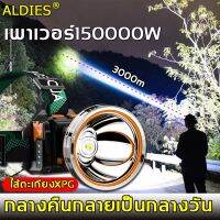 ส่งฟรี ?ลดแรงALDIES ไฟฉายคาดหัว ส่งแสงไกล,มองเห็นได้ชัดเจนในแนวสายตาชาร์จมือถือได้  ไฟคาดหัว ไฟส่องกบ