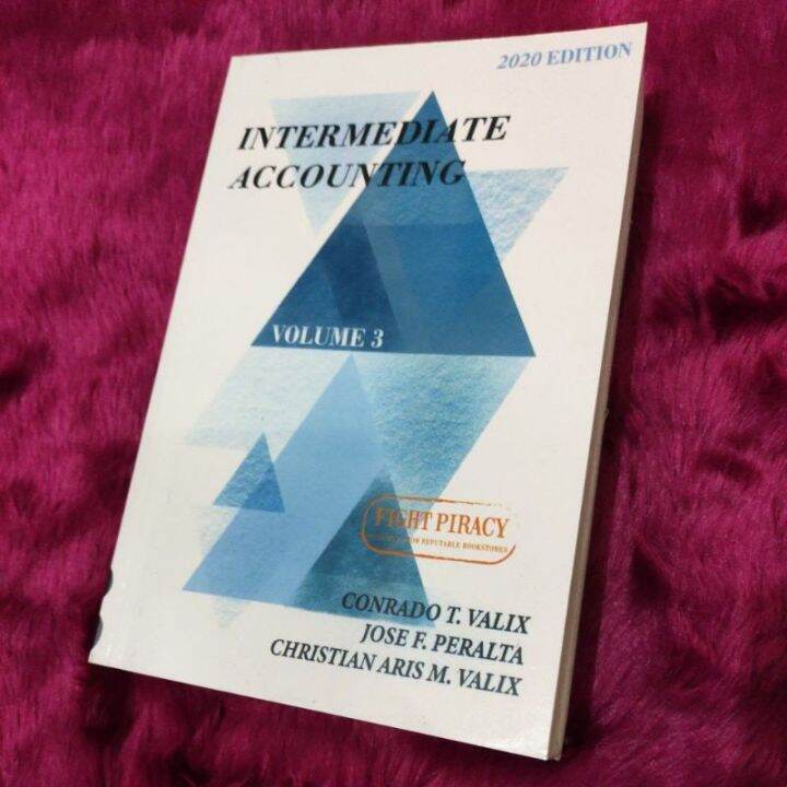ONHAND INTERMEDIATE ACCOUNTING Volume 3 2020 Edition (Valix) Lazada PH
