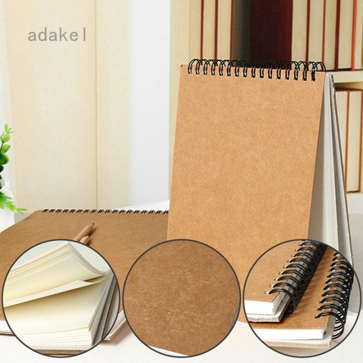 Adakel Paper Sketch Book Set For Watercolor Drawing Art Sketchbook 30
