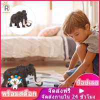 ROSENICE【Hot Sale】 1 ชิ้นจำลองแมมมอ ธ รุ่นแข็งคงรูปสัตว์ช้างของเล่นตกแต่งเดสก์ท็อปหัตถกรรม