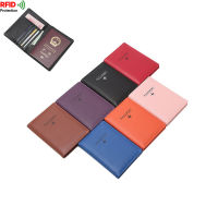 Organizer Case Fashion Travel Passport Card Holder RFID Blocking