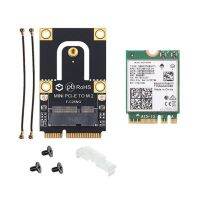 M.2 to Mini PCI-E Adapter 5374Mbps 802.11AX 2.4G/5Ghz/6Ghz BT5.2, M.2 to Mini PCIE