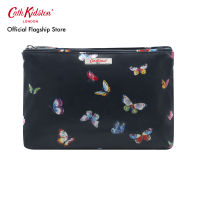 Cath Kidston Zip Cosmetic Bag Butterflies Navy กระเป๋า กระเป๋าเครื่องสำอาง กระเป๋าสีกรมท่า กระเป๋าแคทคิดสตัน