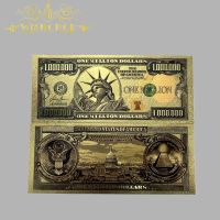 【YD】 1pcs 2022 New America Banknote 1 Bill Gold Plated  Collection