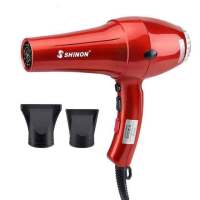 Shinon Hair Dryer ไดร์เป่าผม 2000w รุ่น sh-8109 สำหรับมืออาชีพ ร้านทำผม ลมแรง ร้อนเร็ว ผมแห้งไว พร้อมหัวกระจายลม 2 แบบ