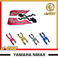 Nmax155 Nmax 2020 V2ที่วางเท้าพรมใหม่อลูมิเนียม CNC