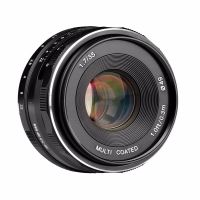 MEIKE MK-FX-35-1.7 35มม. F/1.7โฟกัสด้วยมือหลายเคลือบ APS-C เลนส์กล้องถ่ายรูปสำหรับ Fujifilm X-A1/A2 X-E1/E2กล้องดิจิตอล ILDC SLR