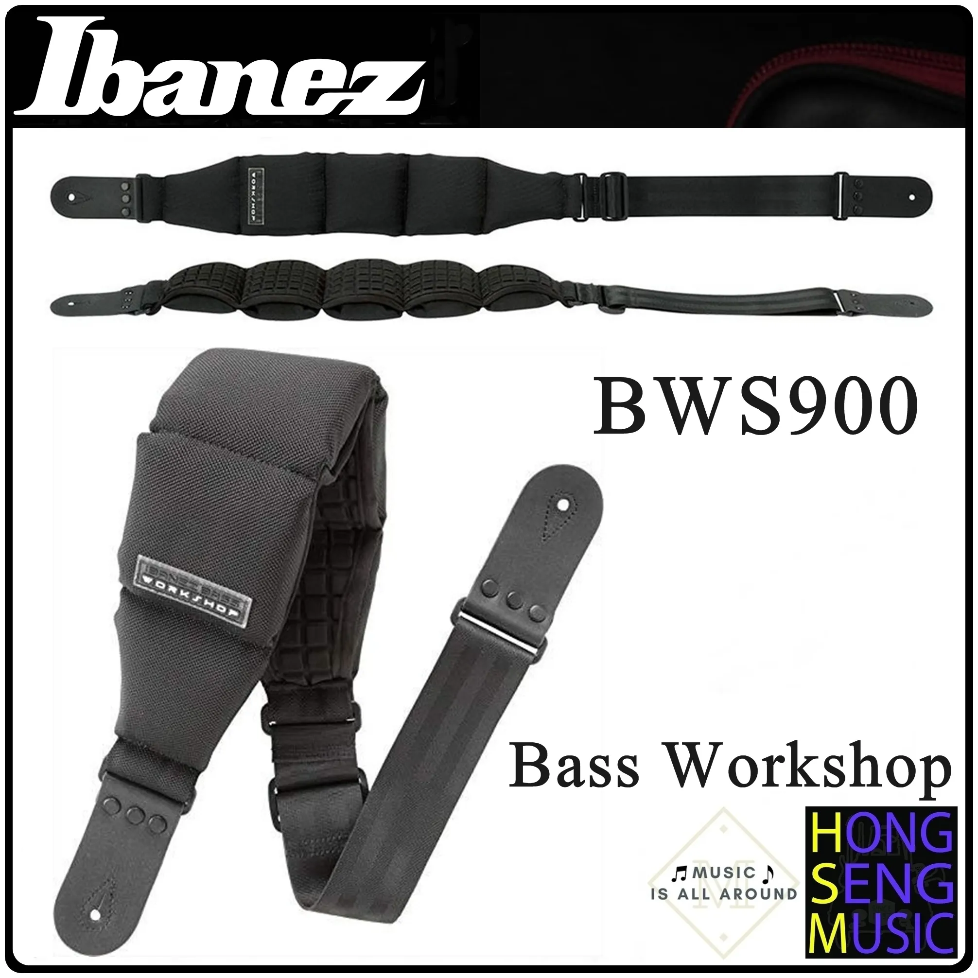 สายสะพายกีต้าร์เบสอย่างดีแบบหนา Ibanez รุ่น BWS900 Bass Workshop |  Lazada.co.th