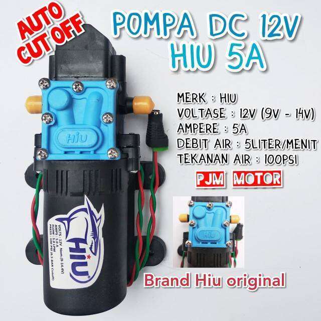 Pompa Air Tekanan Tinggi Dc Volt Hiu Single Colok Colok Lazada