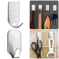 ▧™◄ 8/10PCS High Quality 304 Stainless Steel Free-Punching Storage Organizer Robe Hook Towel Racks Wall Hanger Shower Hook