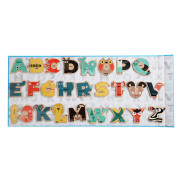 Magnetic Letters Alphabet Learning Book with Letters and Cartoon Pattern