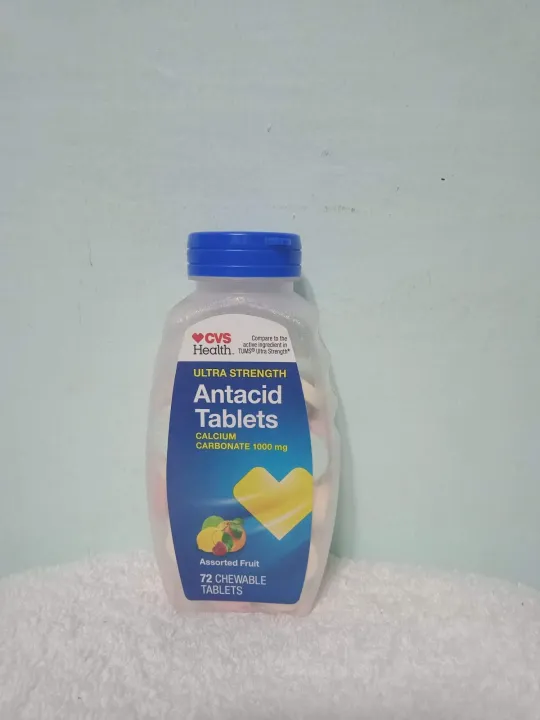 CVS Health Ultra Strength Antacid Tablets Calcium Carbonate (1000mg