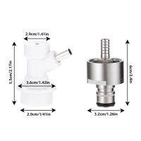 1Pc Brewing Beer Carbonation Cap W 516" Barb Ball Lock Type Gas and Liquid disconnects For homebrew Beer Fast Soda Water