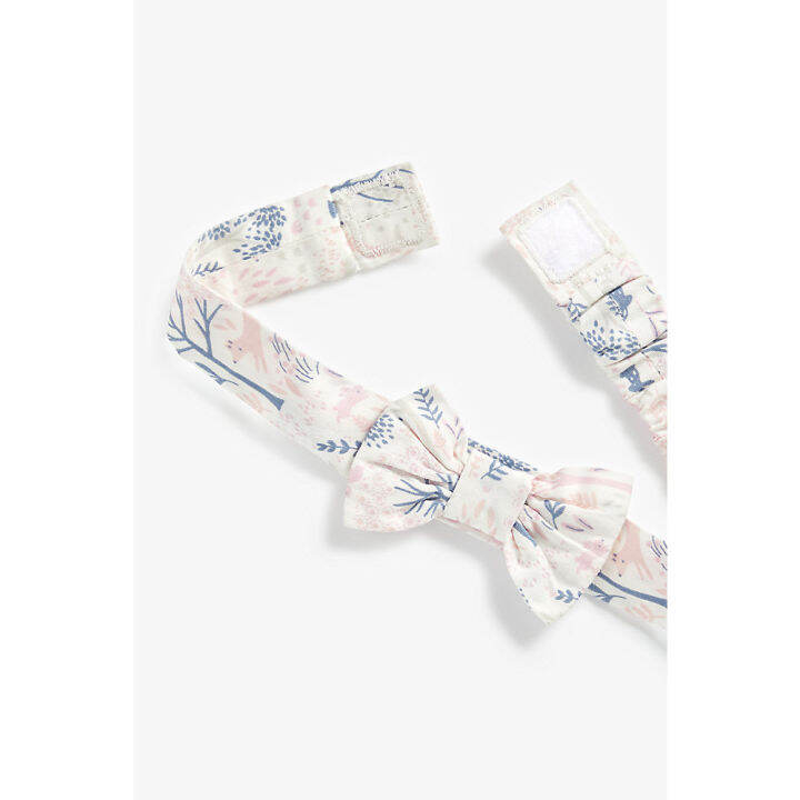 ที่คาดศีรษะเด็กทารก-mothercare-printed-bow-headband-za317