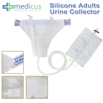 Female/Male Urine Bag Urine Collection Suit With Special Urine Collector  Briefs Silicone For Elderly Patients after Bed Rest - AliExpress