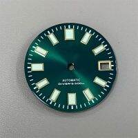 ？》：“： 28.5Mm  Nails Watch Dial C3 Green Luminous Modification Watch S Fit For NH35 NH36 4R 7S Movement