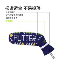 ★NEW★ Golf putter cover club cover protective cover knitted colorful simple style iron cover wooden club cover club head cover cap cover