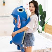 100ซม. น่ารักยาว Stitch หมอน Plush ของเล่นตุ๊กตาการ์ตูน Stitch ตุ๊กตาของเล่น Stuff ของเล่นสำหรับหญิง Huggable Nap หมอนนอนหมอนวันเกิดของขวัญเด็กผู้หญิง